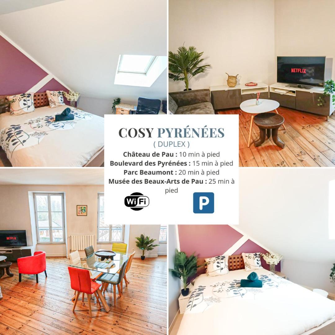 Cosy Pyrenees - 2Ch - Vue Sur Le Chateau & Garage بو المظهر الخارجي الصورة